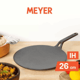 Meyer | 26cm | 47609 |  Cast Iron Tawa Curved