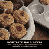 Meyer | Bakemaster | 6 Cup | Deep Muffin Pan