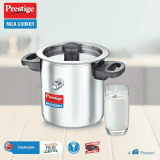 Prestige |  Milk Cooker 1liter | Stainless Steel | Silver