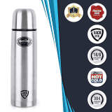 Cello Lifestyle Vacuum Insulated Flask with Thermal Jacket | 750 ml  | Hot and Cold  | Double Walled Stainless Steel Bottle