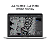 Apple | Z16000942  | MacBook Pro M2 chip |  2022 | 33.74 cm | 13.3-inch | Retina Display | 8GB RAM | 256GB SSD  | Touch Bar | Backlit Keyboard | FaceTime HD Camera | Silver ​​​​​​​