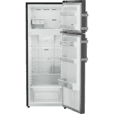 LIEBHERR Double Door Refrigerator | 269 Litres  | 2 Star | Central Power Cooling | Black Steel | TCLbsB 2711