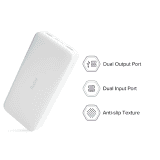 Redmi 20000mAh Power Bank USB Type C Micro USB Ports | 18W Fast Charging | White