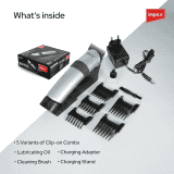 Impex Trimmer TIDY IHC5 | Lightweight & Easily Portable | Sharp Adjustable Razor