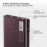 boAt Energyshroom PB300 Powerbank | 10000mAh | Burgundy