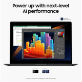Samsung Galaxy Book4 Pro NP940XGK-KG2IN Laptop | Intel Core Ultra 7-155H | 14 inch | 16GB | 512GB | Windows 11 Home | MSO | OLED | Moonstone Gray