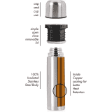 Cello Easy Style Vacuum Insulated Flask | 500 ML