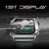 FIRE BOLTT ASPHALT | BSW176 | SMART WATCH | SILVER GREEN