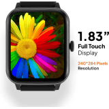 FIRE BOLTT FALCON | BSW098 | SMART WATCH | BLACK