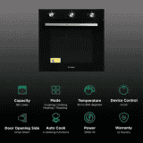 FABER | FBIO 80L 4F BK | IN BULT IN  MICROWAVE OVEN | BLACK