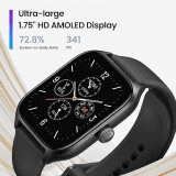 AMAZFIT GTS 4 | A2168 | SMART WATCH | INFINITE BLACK