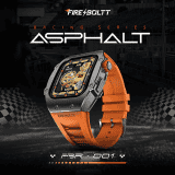 Fire-Boltt Asphalt Smart Watch | Gun Metal Orange | BSW176