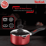 TEFAL | 2100096337 | 16 CM | SAUCE PAN G LID SIMPLY CHEF  |  RIO RED