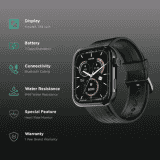 Noise Pro 5 Smart Watch | Midnight Black