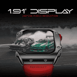 FIRE BOLTT ASPHALT | BSW176 | SMART WATCH | GUN METAL RED
