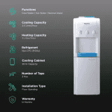 VOLTAS WD MINIMAGIC | PURE R FS WCC WATER DISPENSER | WHITE