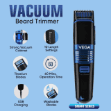 VEGA Smart Series Vacuum Beard Trimmer-VHTH-28