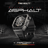 Fire Boltt Asphalt Gun Metal Smart Watch | Black | BSW176