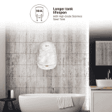 Orient Aura Neo Art Instant Water Heater | 3 L | Marble White | IWAN03WSM3 WH