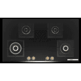 BOSCH  |  PNF9B6G20I | 4 Burners | Series 4 | | 90 cm | Tempered glass Brass Burner  Glass Automatic Hob