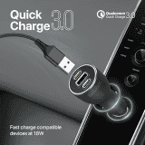 Promate PowerDrive-120 | 120W RapidCharge Car Charger with Dual Power Delivery and Quick Charge Ports