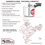 Hawkins Pressure Cooker | Classic 3L  | CL3T