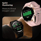 FIRE BOLTT  TALK PRO | BSW038 | SMART WATCH | GOLD | PINK
