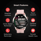 FIRE BOLTT  TALK PRO | BSW038 | SMART WATCH | GOLD | PINK