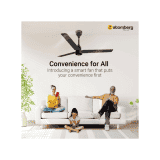 Atomberg Renesa Smart BLDC Ceiling Fan | Remote Control & LED Indicators | 1200 mm | 5 Star | Pebble Grey