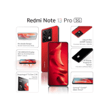 Redmi Note 13 Pro | 5G | 256GB | 8 GB RAM | Scarlet Red