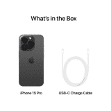 Apple iPhone 15 Pro | 128 GB |  Black Titanium