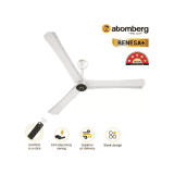Atomberg Renesa+ 1400mm | 5 Star | 1400 mm | BLDC | Remote | 3 Blade | Pearl White