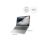 Lenovo ideapad 1 15AMN7 | AMD Ryzen 3 | 15.6 inch | 8 GB | 512 GB | Cloud Grey | 82VG00ERIN