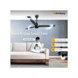 Atomberg Renesa Smart BLDC Ceiling Fan | Remote Control & LED Indicators | 1200 mm | 5 Star | Pebble Grey