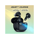 boAt Immortal 101 TWS Earbuds | 30 HRS Playtime | Blazing LEDs | Black Sabre