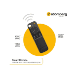 Atomberg Renesa 1200mm | Remote | 5 star | LED | White Black
