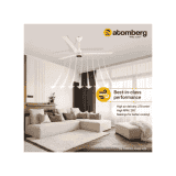 Atomberg Renesa+ 1400mm | 5 Star | 1400 mm | BLDC | Remote | 3 Blade | Pearl White