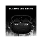 boAt Immortal 101 TWS Earbuds | 30 HRS Playtime | Blazing LEDs | Black Sabre