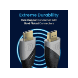 Portronics Konnect SYNC HDMI Cable | 1.5M