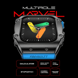 Fire Boltt Asphalt | 1.91 inches | 400 mAh | Gun Metal Blue
