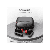 boAt Airdopes Ultra Plus | TWS in Ear Earbuds | 50 HRS Playback|  4-MIC ENx Technology | ASAP Charge | Active Black
