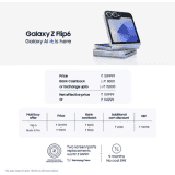 Samsung Galaxy Z Flip6 5G AI | 12GB RAM | 512GB | blue