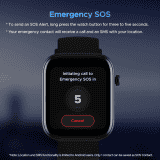 boAt Wave Astra 3 Smart Watch | 1.83 Inch | Flat Dial | Receive call | Active Black