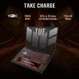 ASUS TUF Gaming F15 | Intel Core i7 13th Gen 13620H | 16 GB | 512 GB SSD | RTX4060 8GB | Mecha Gray | FX507VV-LP287W