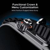 boAt Wave Glory Pro | 1.96 | Amoled | SpO2 | Active Black