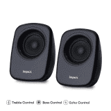 Impex Musik R Speaker System | 40 Watts | 2.1 Channel |  Bluetooth Remote Function | Black