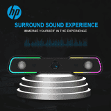 hp DHE-6002 Wired Speaker | 6 W | 3.5mm aux connectivity | Black