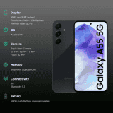 SAMSUNG Galaxy A55 5G | 8GB | 128GB | Awesome Navy