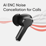 realme Buds T110 | AI ENC | Bluetooth | Punk Black | RMA2306