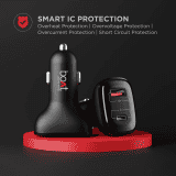 boAt Dual QC PD Port Rapid Car Charger | Type C Cable | Black